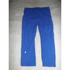 NEW Lululemon 8 Speed UP crop Blazer Blue